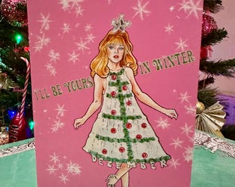 grease 2 christmas tree dress Keeping things festive! A classic image that always comes up this time of year- Michelle Pfeiffer in her Christmas tree dress in Grease 2, costume designer for the film was Robert De