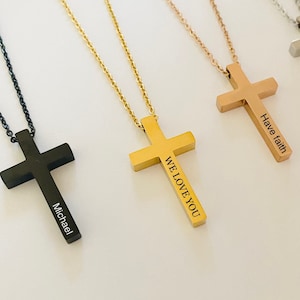 Dripping cross necklace hotsell