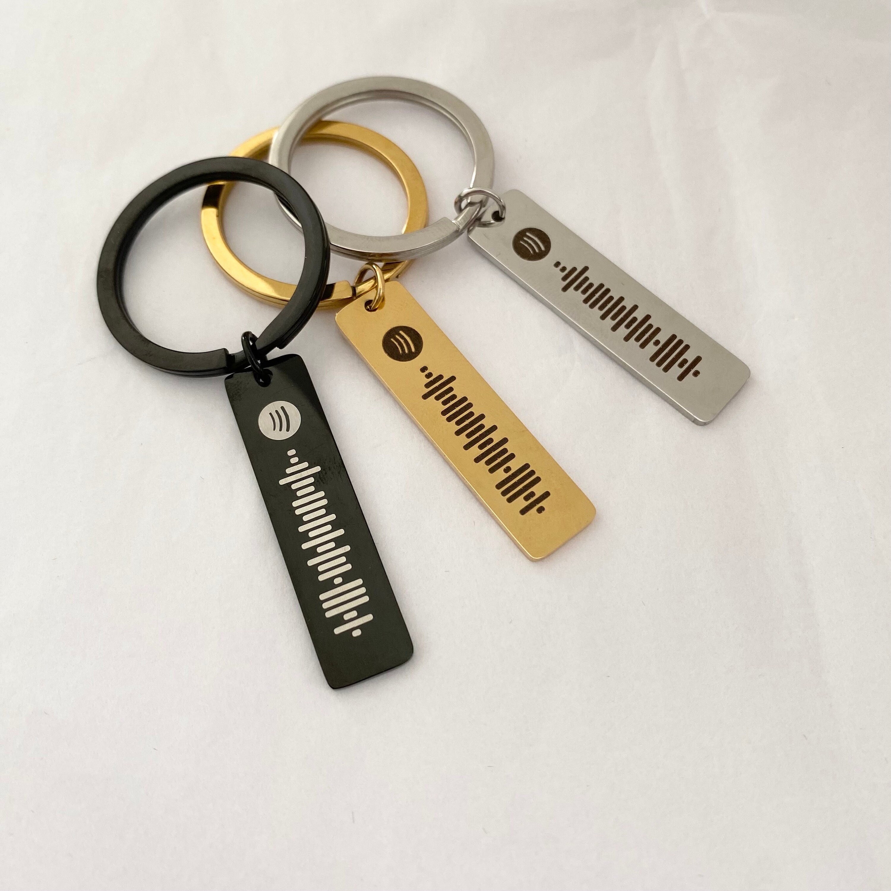 custom White acrylic keychains, song keychain, music keychain, spotify diy  keychain with spotify code of Sunflower - Spider-Man: Into The Spider-Verse,  spotify album cover of Spider-Man: Into The Spider-Verse