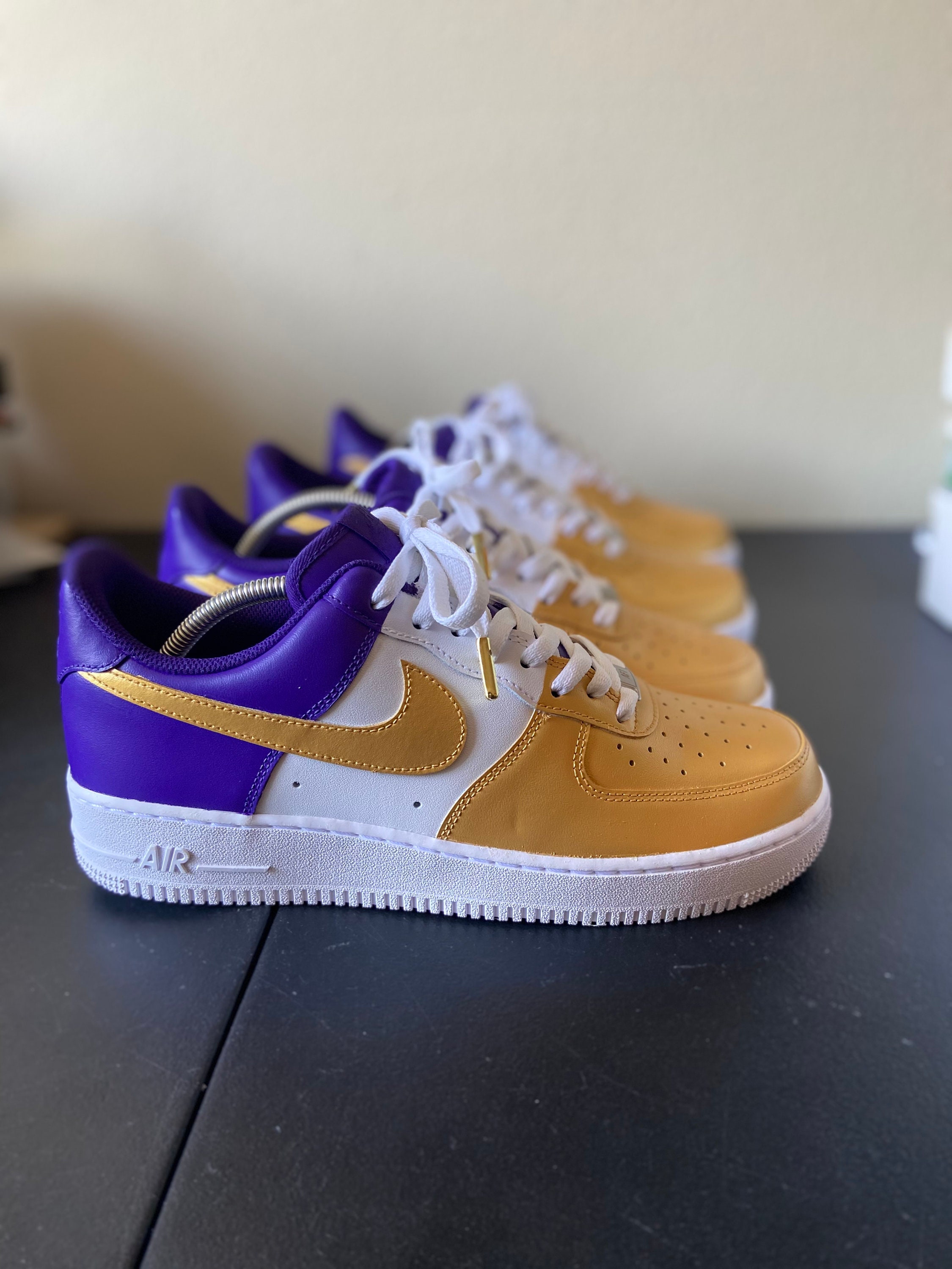 Nike Air Force 1 Low x NBA Lakers 2018 for Sale, Authenticity Guaranteed