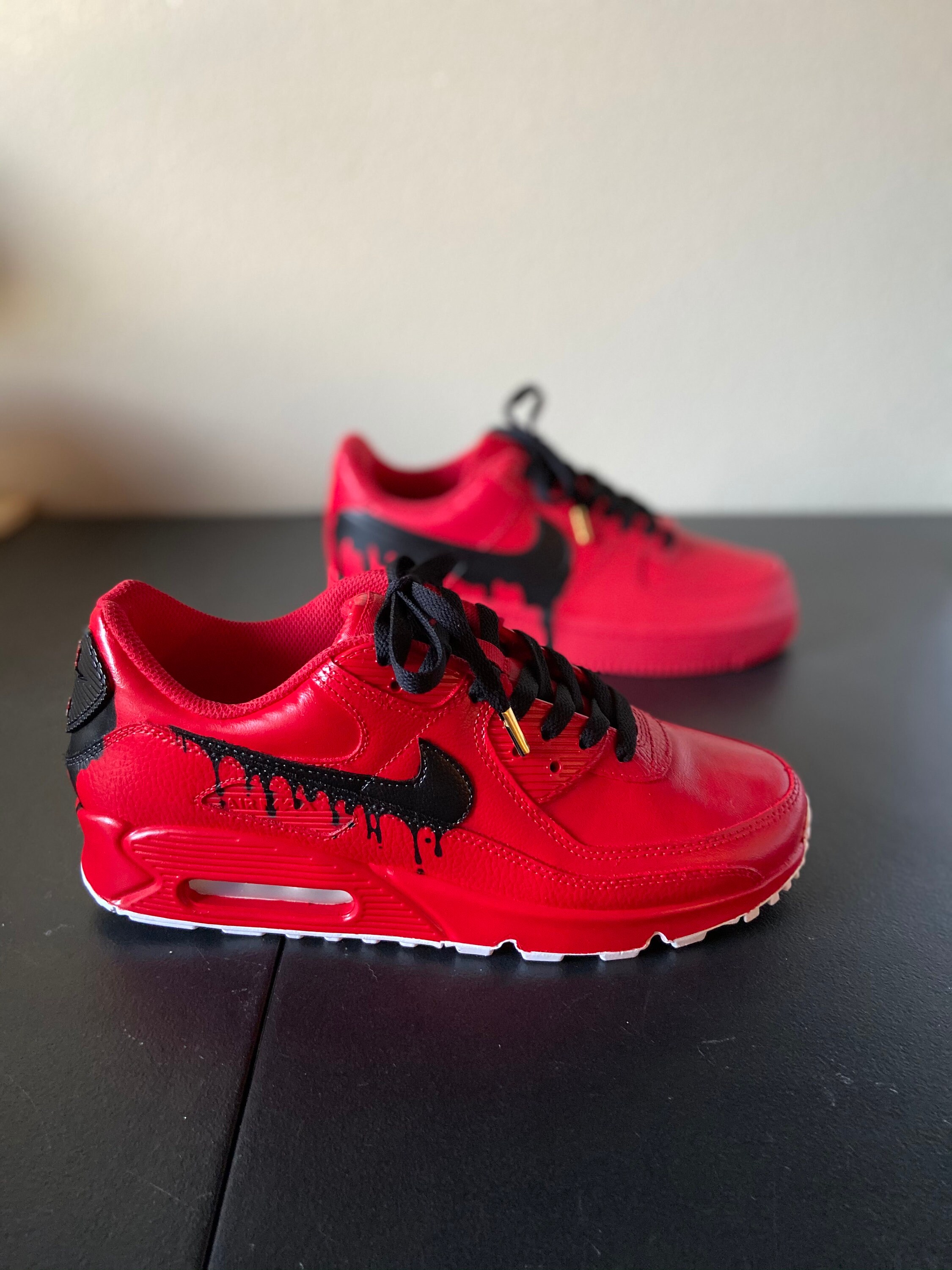 Air Max 90 Red Drips. 
