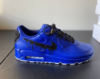 Nike Air Max 90 Blue Drip  Nike air max 90 blue, Nike air max 90