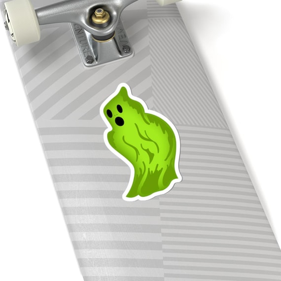 Spooky Ghost Halloween Kiss-Cut Stickers | Halloween Décor, Laptop Stickers, Party Favors, Gift Ideas, Indie Decor