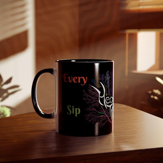 Nature healing coffee mug
