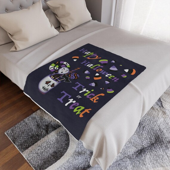 Halloween Fuzzy Blanket