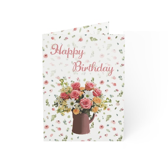 Birthday Card, spring time