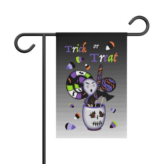 Halloween Themed Garden Flag