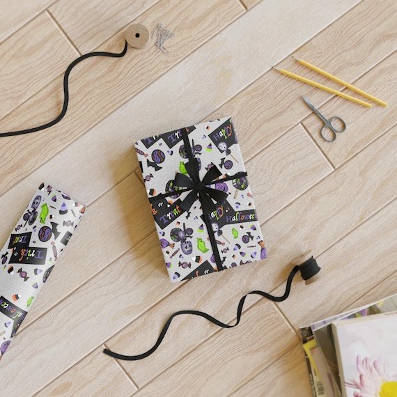 Halloween Themed wrapping paper