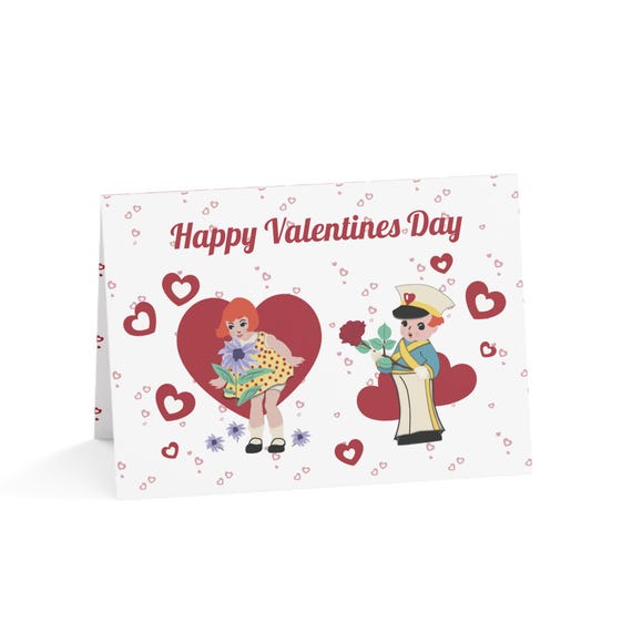 Valentine Greeting Cards (1, 10, 30, and 50pcs)