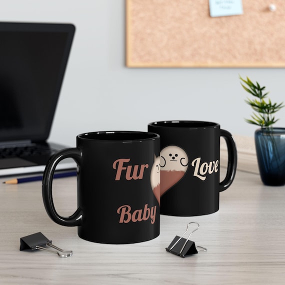 Fur Baby, cat and dog lover coffee mug