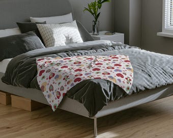 Romantic Valentine Tablecloth, Heart Pattern Table Cover, Love Theme Dining Tablecloth, Forever and Always Decor