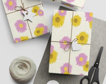 Wrapping Paper Sheets, Flat Gift Wrap Paper, Decorative Wrapping Sheets, Boutique Gift Wrap, Small Business Packaging Paper
