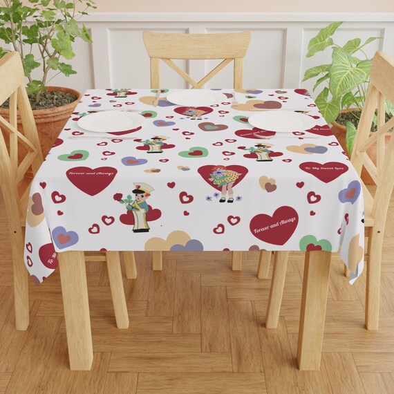 Valentine Vantage Tablecloth