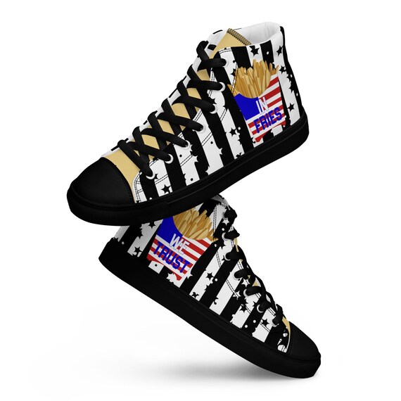 Men’s high top canvas Patriotic Ferneries shoes