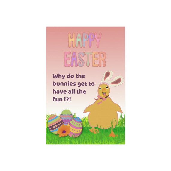 Easter card - Whimsical Bunny Designs for Celebrating Spring, Perfect for Greetings, Gifts, Decorations, Collectibles