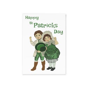 St. Patrick's Day Weihnachtskarten, fröhliche Grüße für alle Gelegenheiten, einzigartiges Andenken für Freunde, Familie und Feste