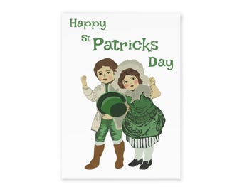 St. Patrick's Day Holiday Cards, Cheerful Greetings for All Occasions, Unique Keepsake for Friends, Family, and Celebrations