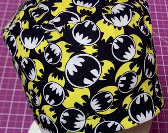 The Bat : super hero, comic book enthusiast scrub cap