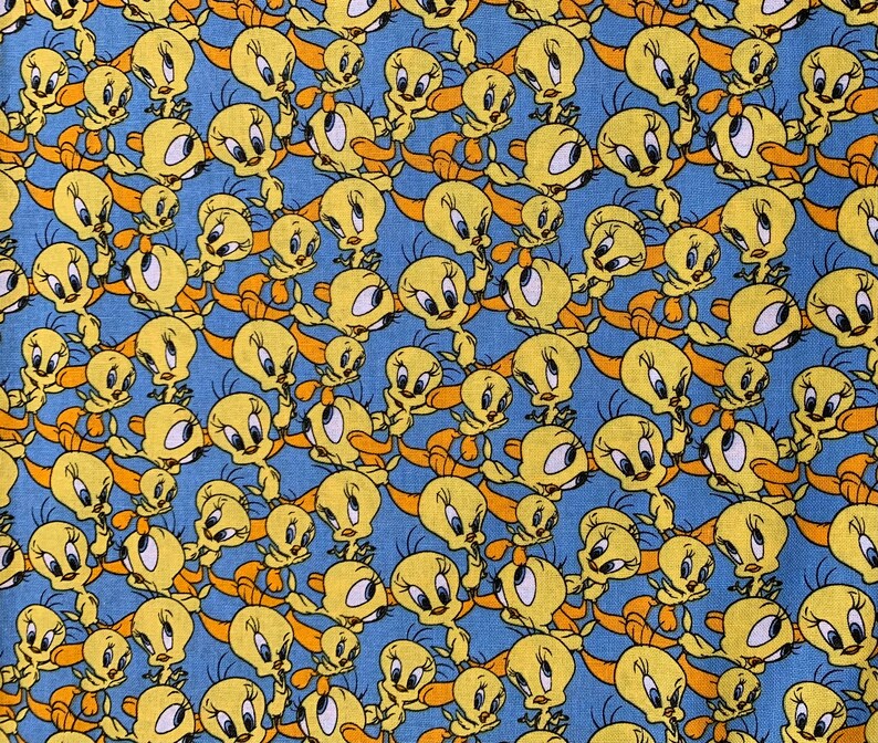 Tweety! Scrub Cap: European Style Adjustable Toggle, Tweet Bird inspired bild 6