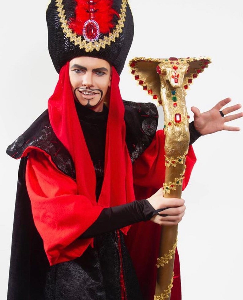 Aladdin Jafar costume. Villain costume. Cosplay costume. | Etsy