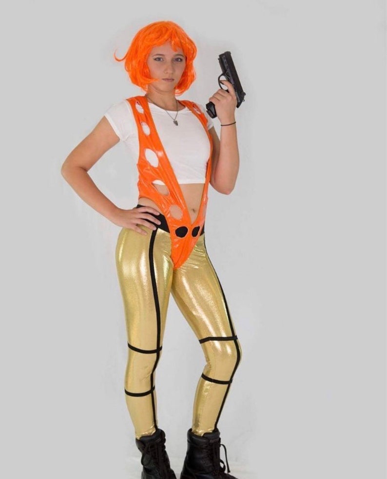 Fifth element costume. Leeloo costume. Halloween costume. Etsy
