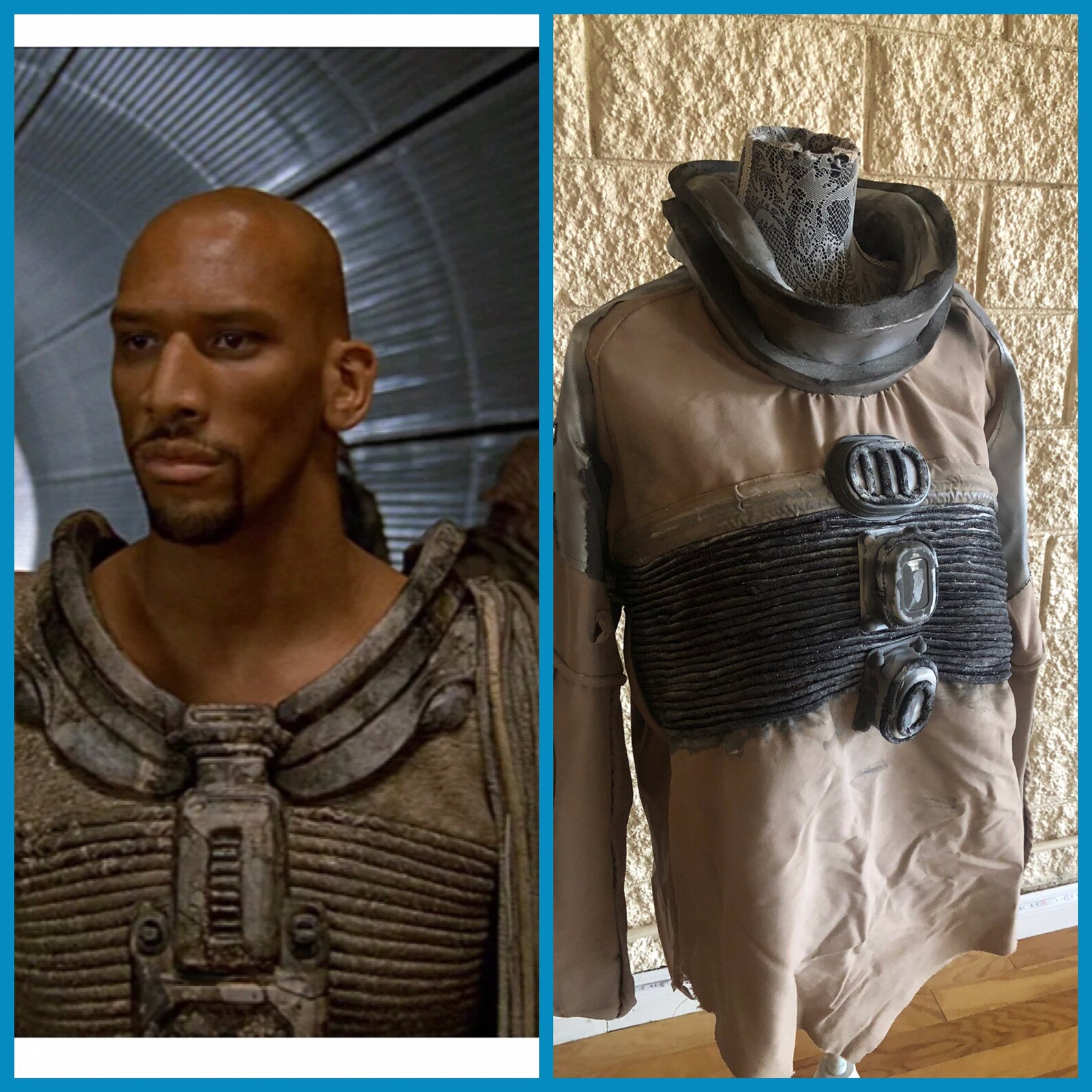 El traje del quinto elemento de Mangalore. Disfraz de Etsy