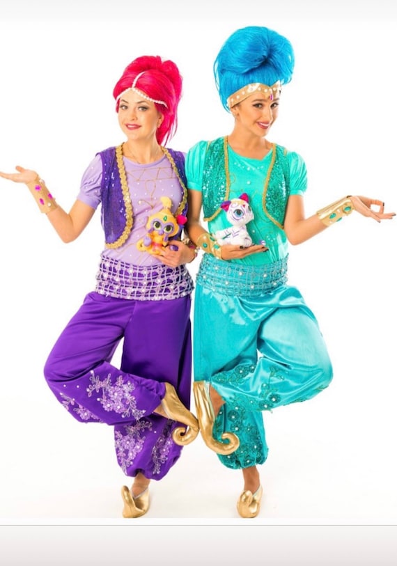 Shimmer and Shine. Halloween costumes. Cosplay costumes. Etsy
