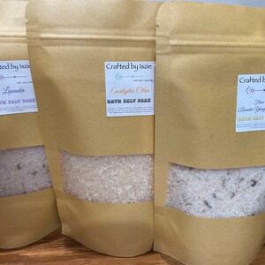 Bath Salts- Bath Soak- Salt Soak