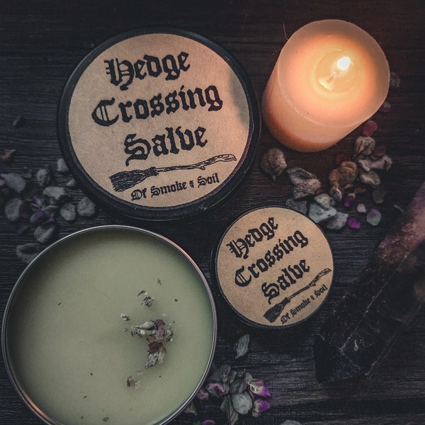 Hedge Crossing Salve - Witches Flying Ointment - Astral Travel - Witchcraft