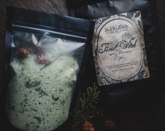 Forest Witch Ritual Bath Soak - Bath Salts