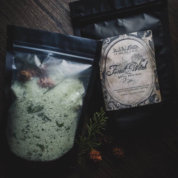 Forest Witch Ritual Bath Soak - Bath Salts