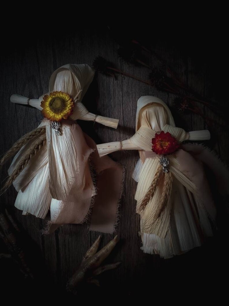 Lughnasadh / Lammas Witch Poppet Corn Husk Doll - Etsy