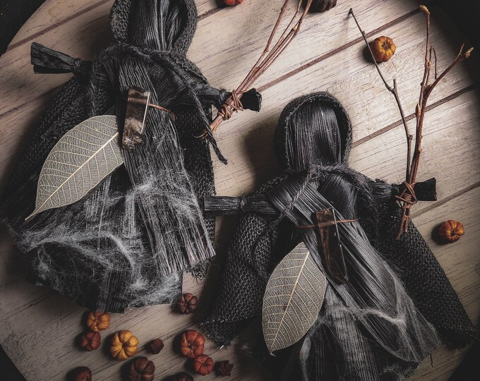 Samhain Corn Poppet Witchcraft Halloween Corn Husk Doll - Etsy