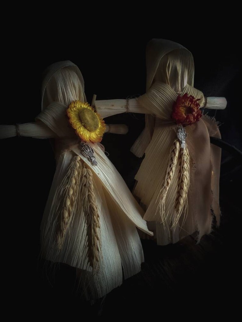 Lughnasadh / Lammas Witch Poppet Corn Husk Doll - Etsy
