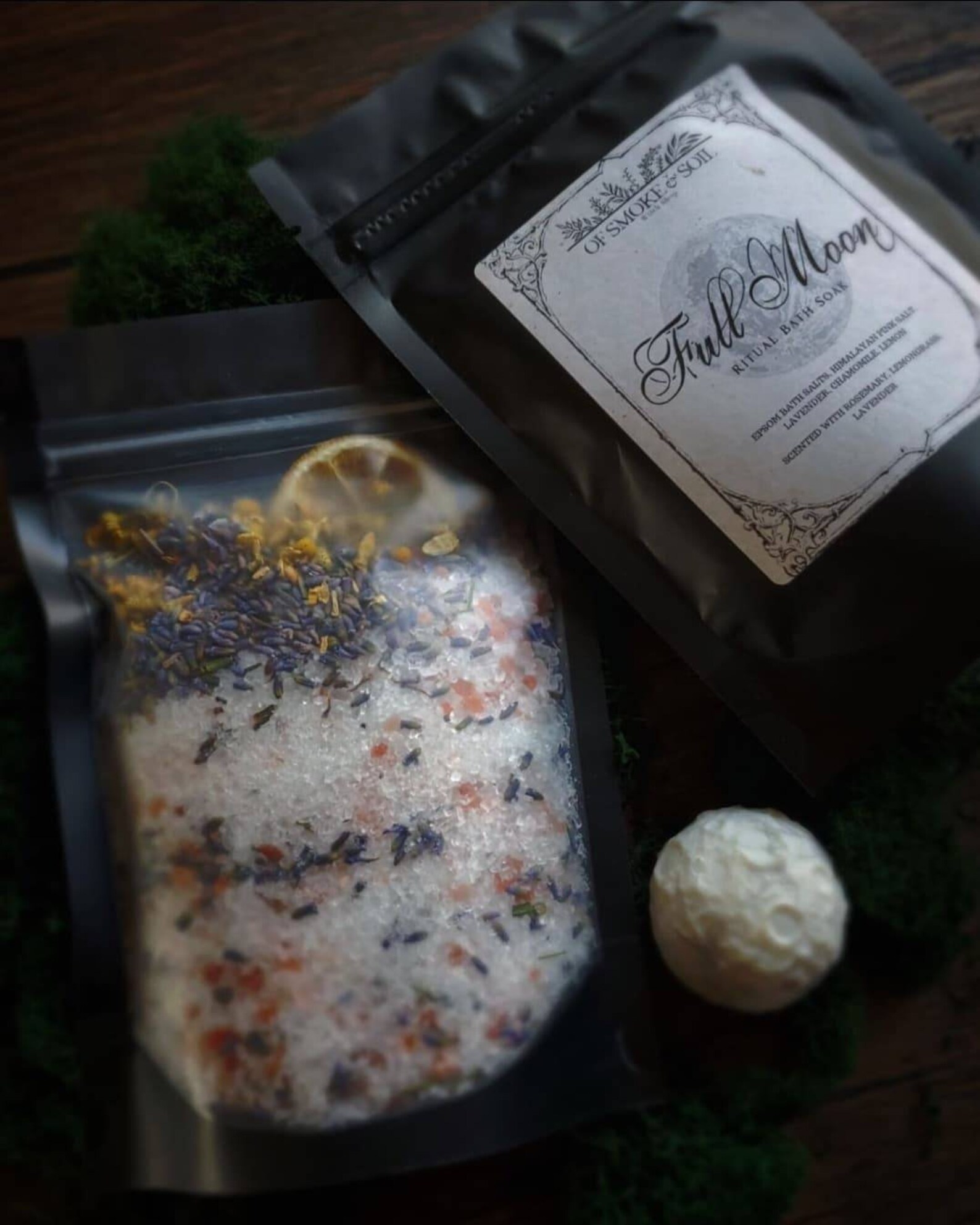 Full Moon Ritual Bath Soak Bath Salts Witch Bath | Etsy