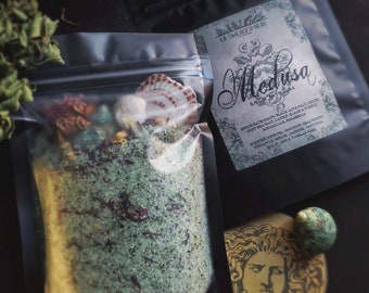 Medusa Ritual Bath Soak - Bath Salts - Witch Bath