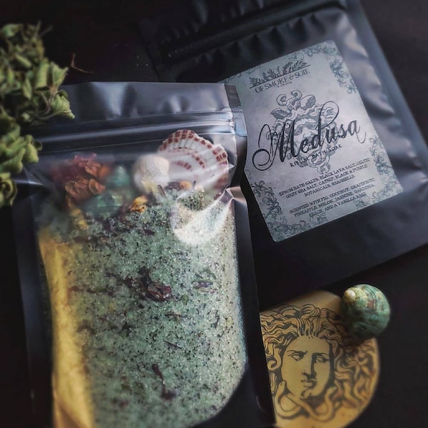 Medusa Ritual Bath Soak - Bath Salts - Witch Bath