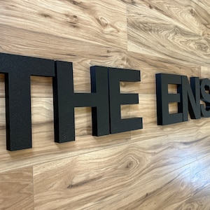Custom Sign Letters with Any Font or Vector File - 1/2 Inch Thick - Indoor Use at Home or Office - Business Name - Nursery - Kids
