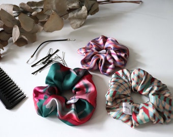 Bamboo Silk Scrunchies