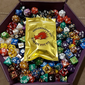 Mystery Dice Blind Bags - Dungeons and Dragons, RPG Game Dice DnD Dice Game DnD Dice Set