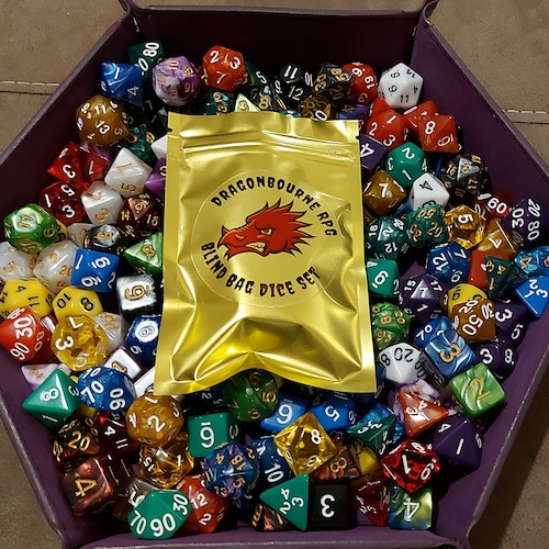Mystery Dice Blind Bags Dungeons and Dragons RPG Game Dice Etsy