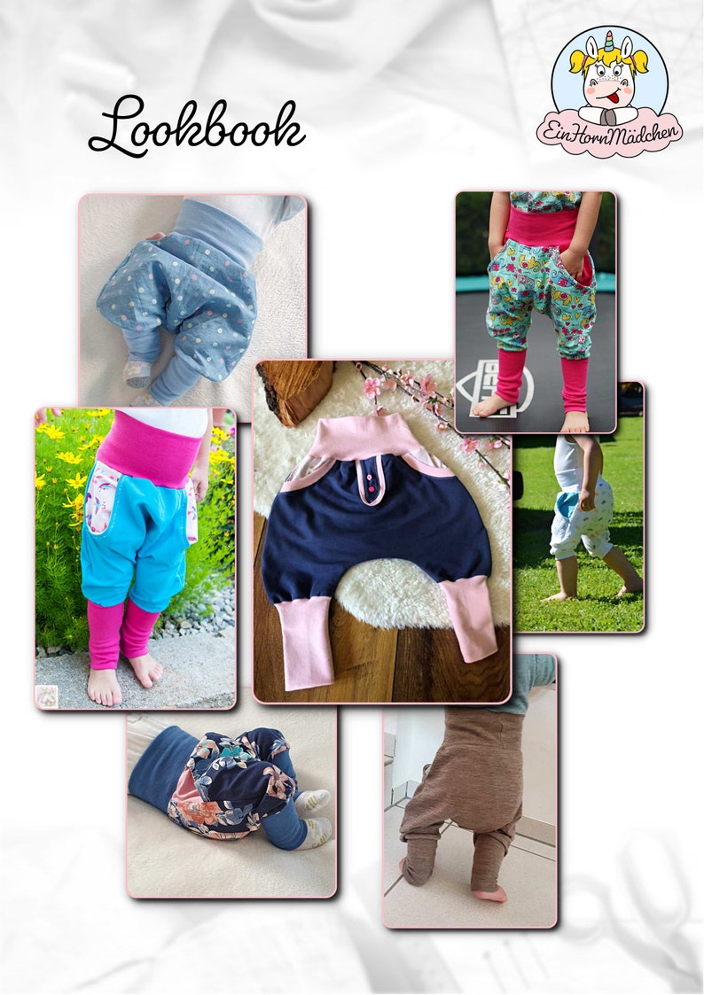 Peut inclure: Un lookbook pr&eacute;sentant cinq styles diff&eacute;rents de pantalons color&eacute;s, &agrave; motifs et unis pour enfants. Les pantalons ont une coupe ample et confortable, id&eacute;ale pour jouer activement. Les pantalons sont fabriqu&eacute;s dans un tissu doux et respirant et sont disponibles dans une vari&eacute;t&eacute; de couleurs et de motifs.