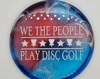 We The People Play Disc Golf Mini Marker