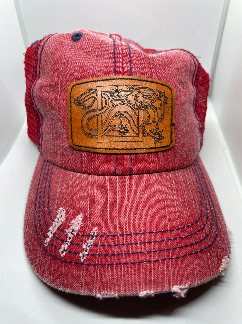 Wheel of Time Hats Leather Patch Etsy