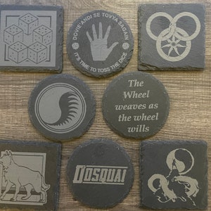 Wheel of Time coasters