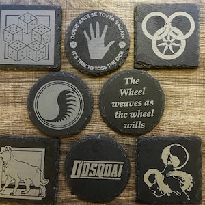 Wheel of Time coasters