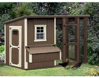 Modern Chicken Coop Etsy