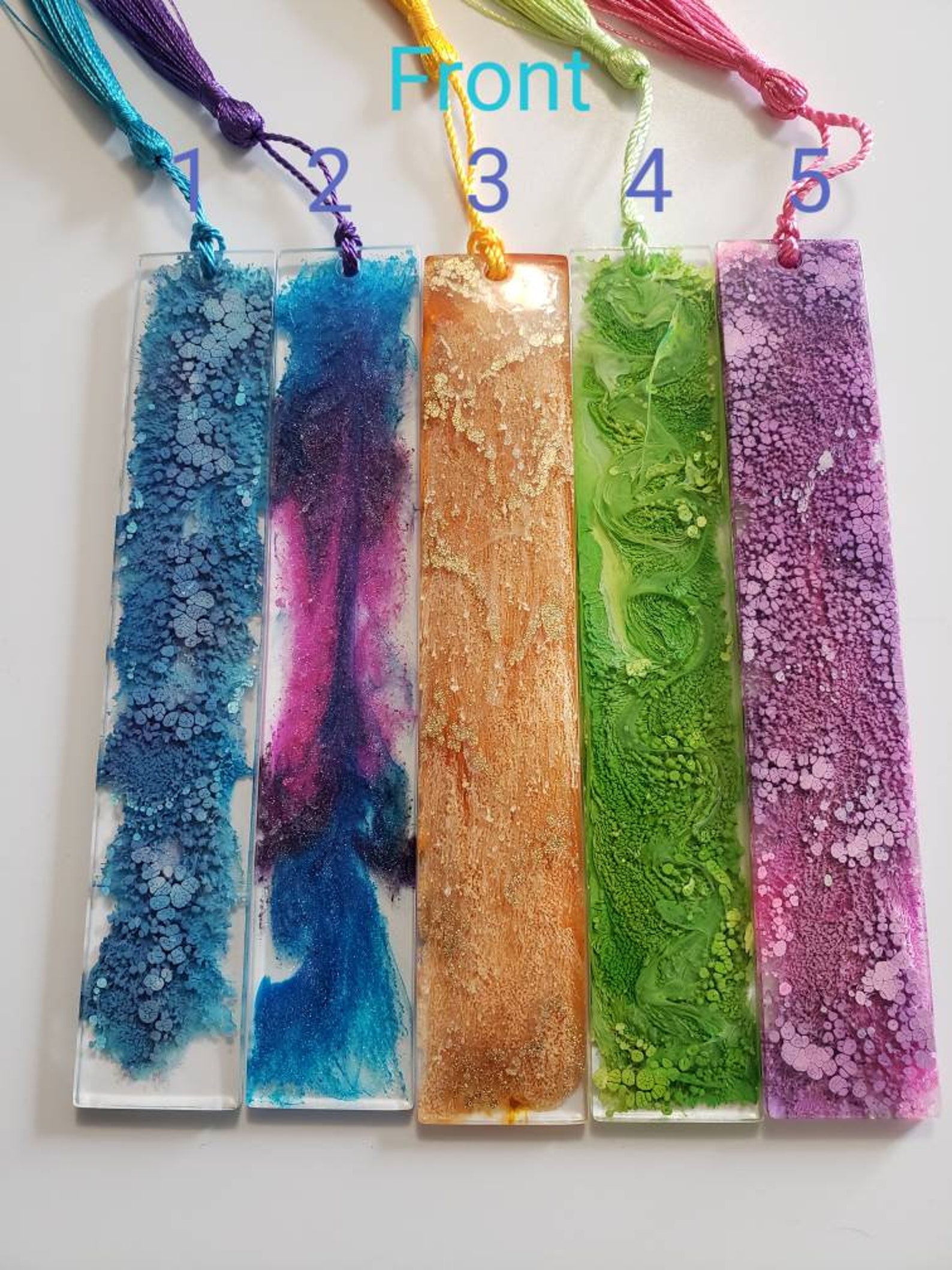 Resin Bookmarks Etsy