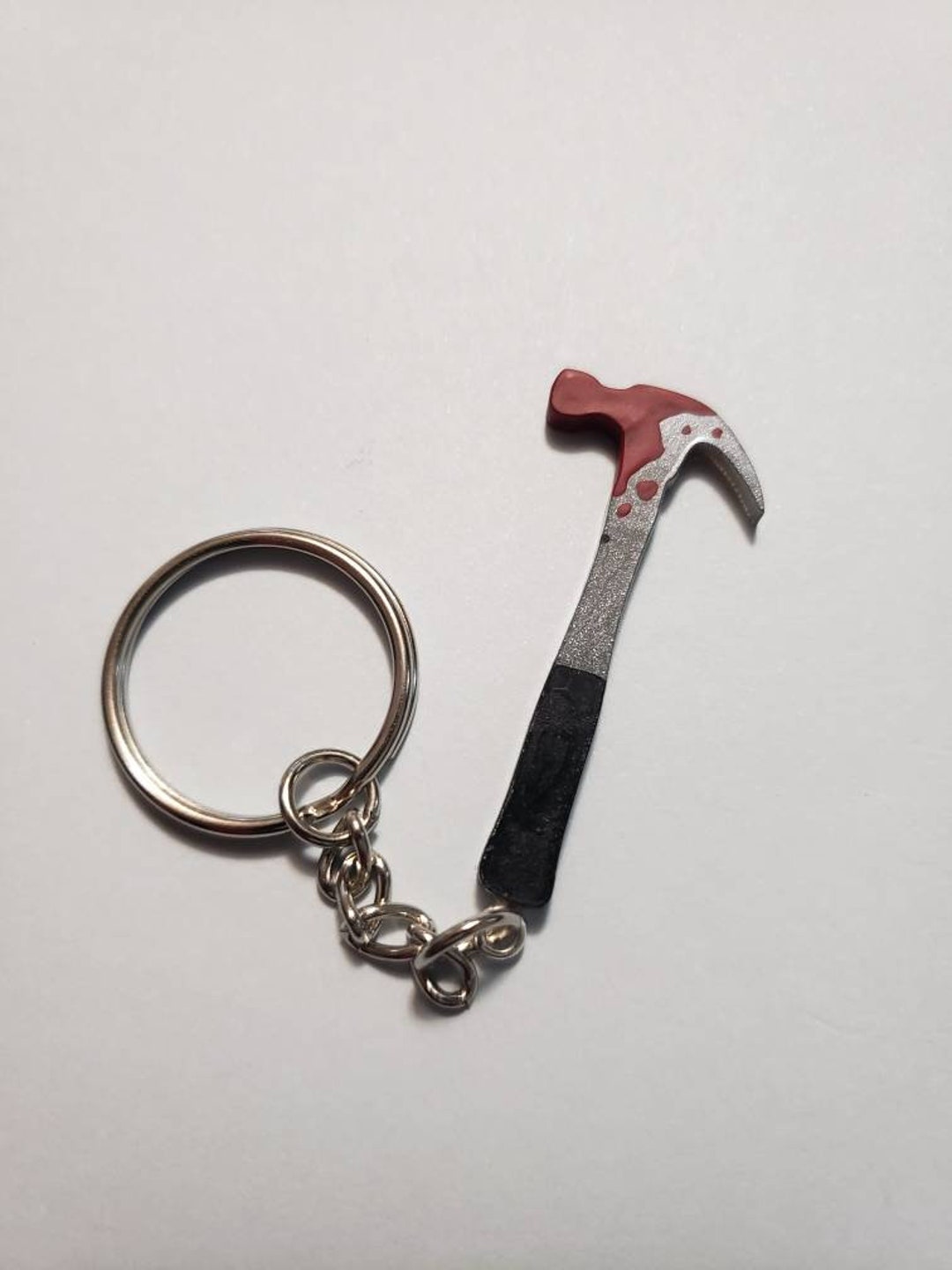 Killer Hammer Keychains Blood Splatter Hammer Keychain. Etsy