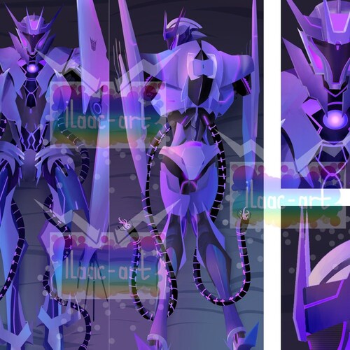 Starscream Transformers Prime TFP Dakimakura Body Pillow Case Etsy